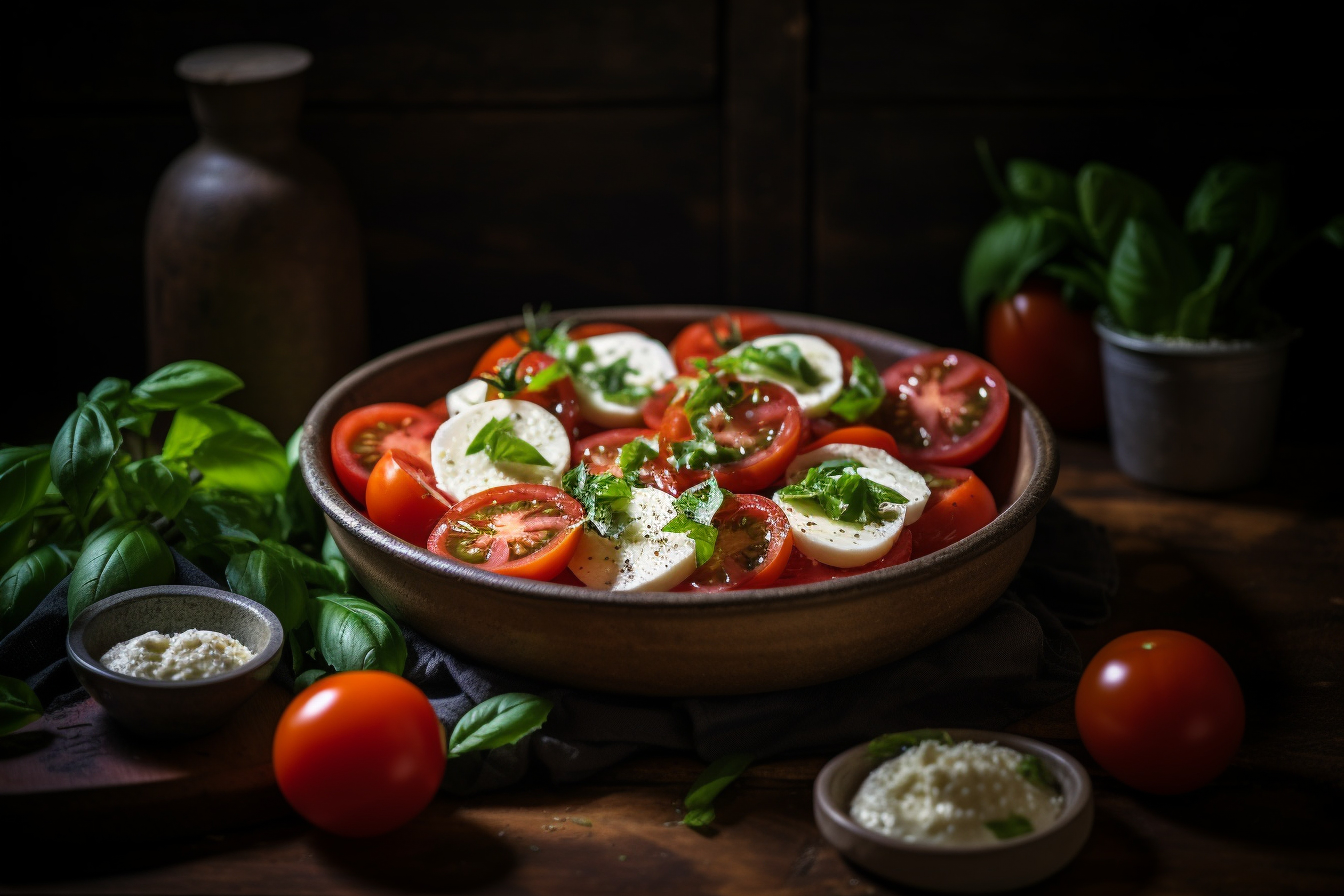 Ντάκος με φρέσκια ντομάτα και φέτα